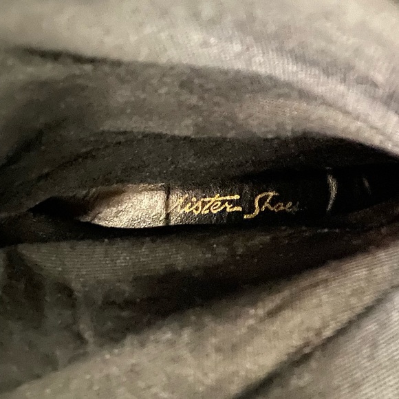 Vintage Mister Shoes leather slouchy pirate 80’s prince boots womens 9 HALLOWEEN - Picture 9 of 15